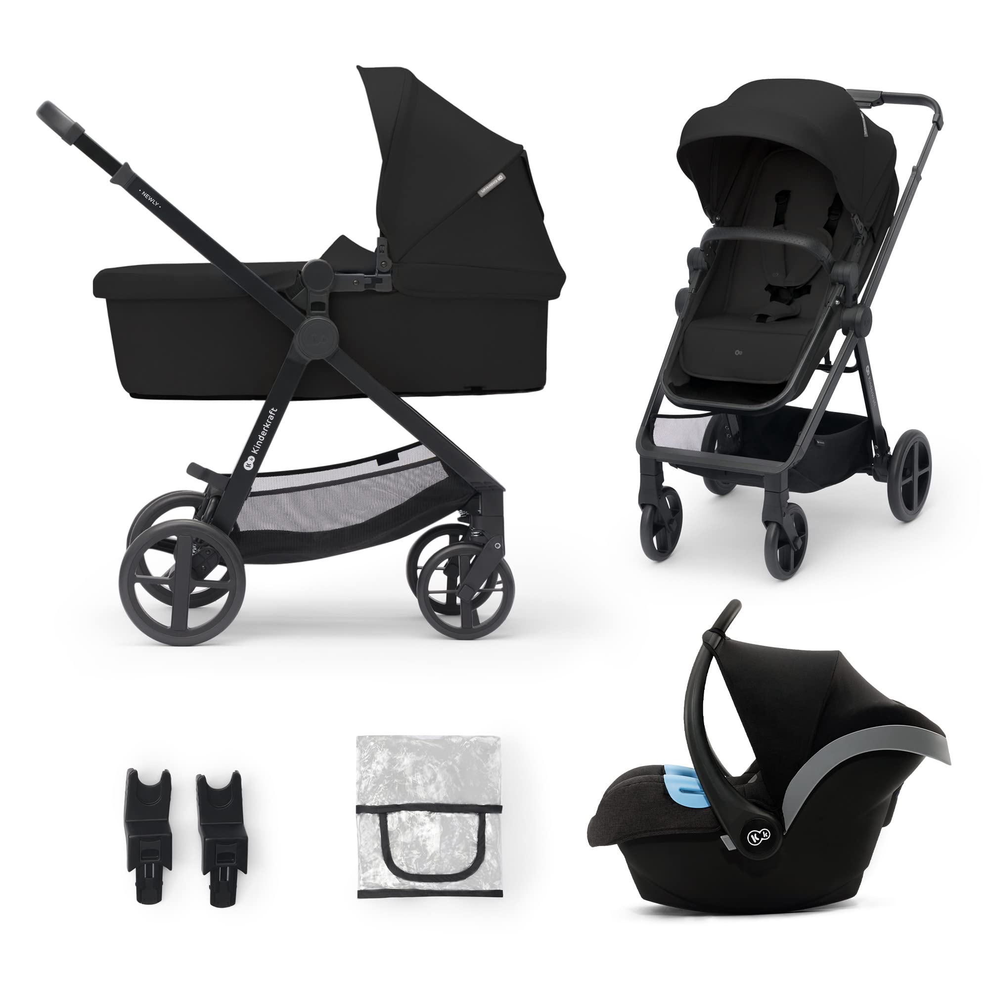 kinderkraft-newly-kinderwagen-3-in-1-bis-22-kg-mit-babyschale image 1