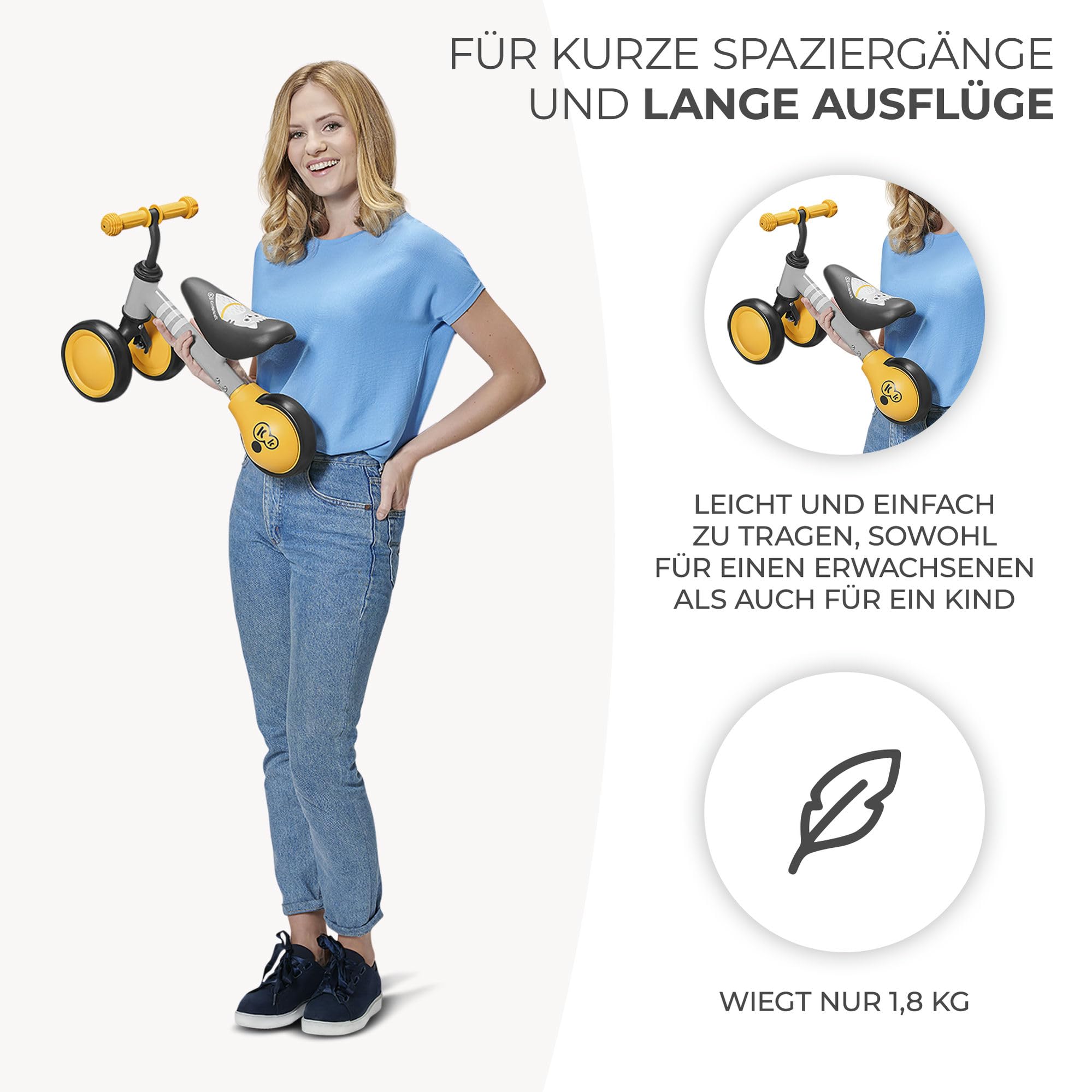 kinderkraft-cutie-laufrad-3in1-rosa-ab-1-jahr image 4