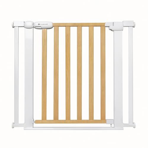 kinderkraft-lock-go-treppenschutzgitter-75-103-cm-holz-ohne-bohren image 6