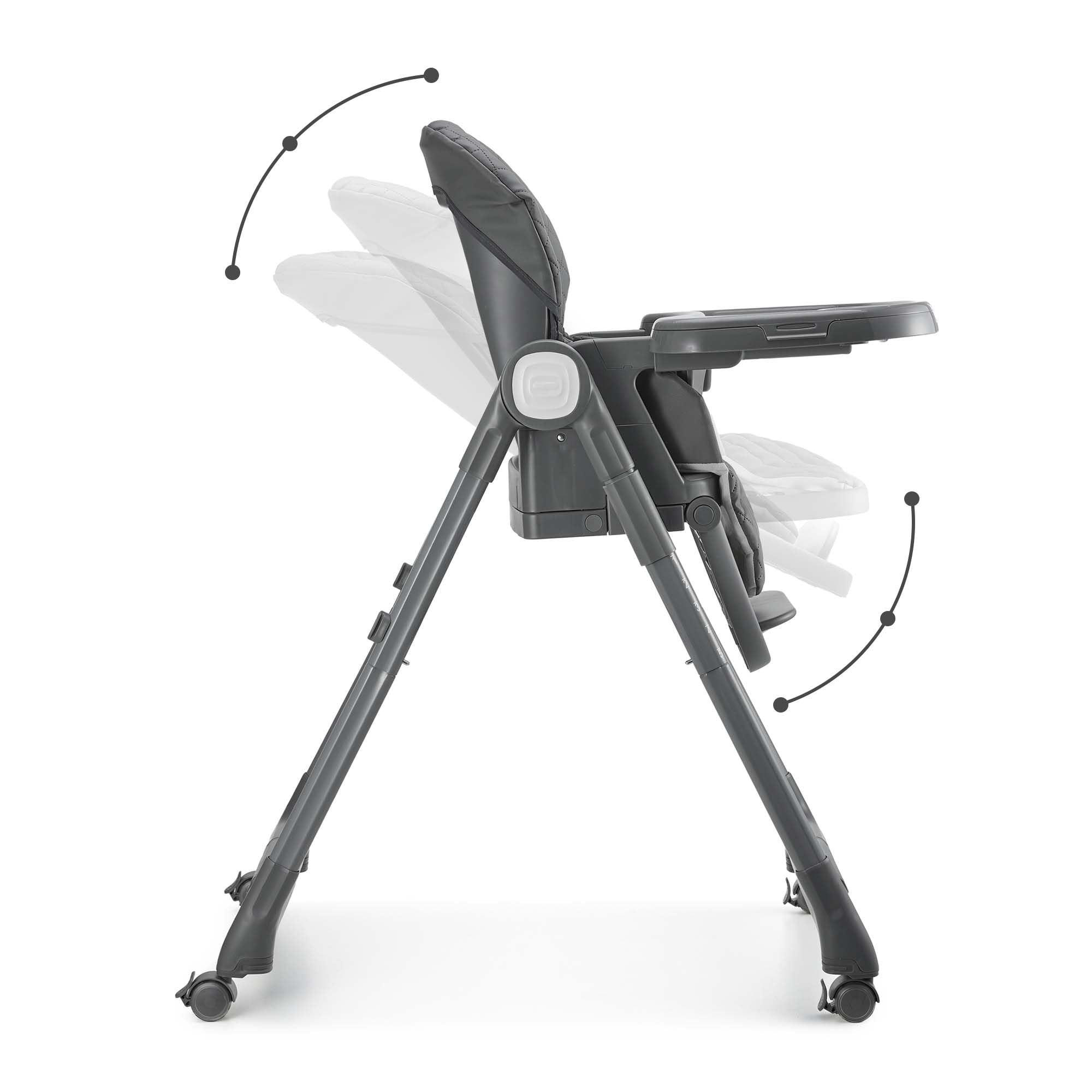 kinderkraft-tulo-hochstuhl-grau-3-in-1-bis-25-kg image 6