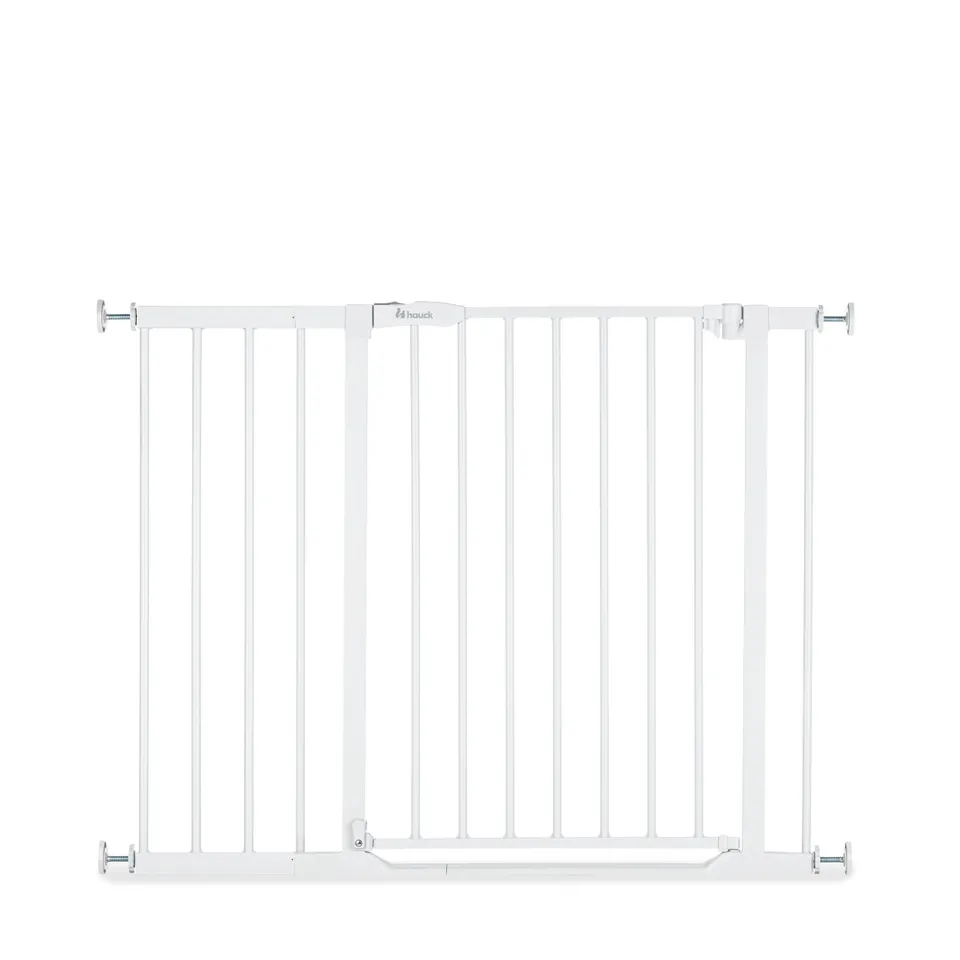hauck-open-n-stop-clear-step-2-treppengitter-white-96-101cm image 1