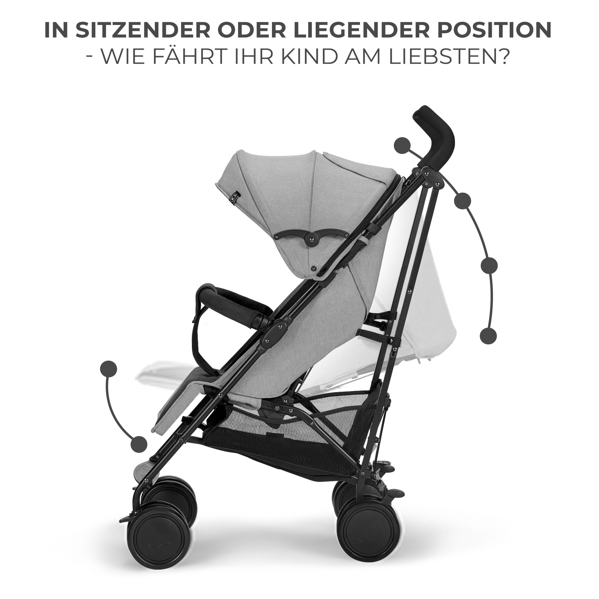 kinderkraft-siesta-buggy-grau-liegeposition-bis-22-kg image 6