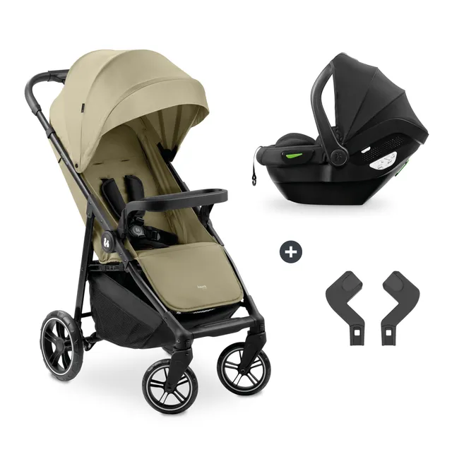 hauck-rapid-shop-n-care-reisesystem-olive-babyschale image 1