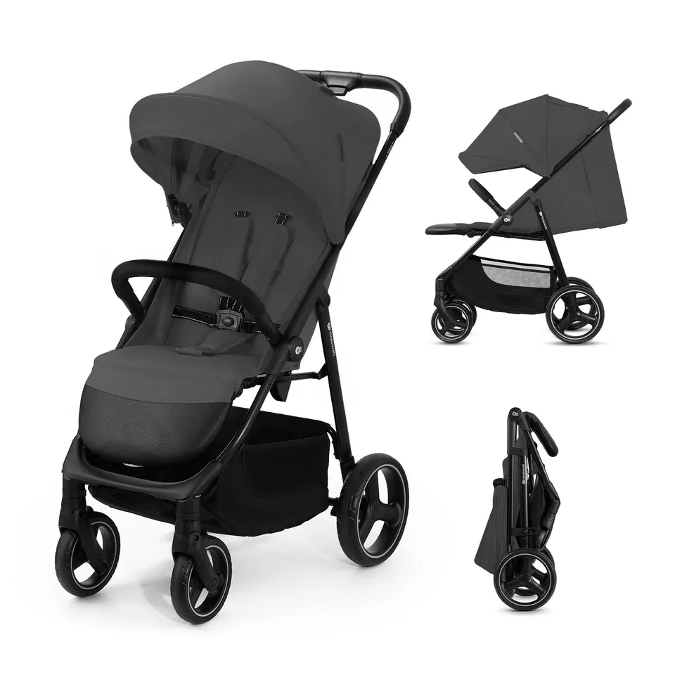 kinderkraft-trig-3-buggy-grau-mit-liegeposition-bis-25-kg image 1