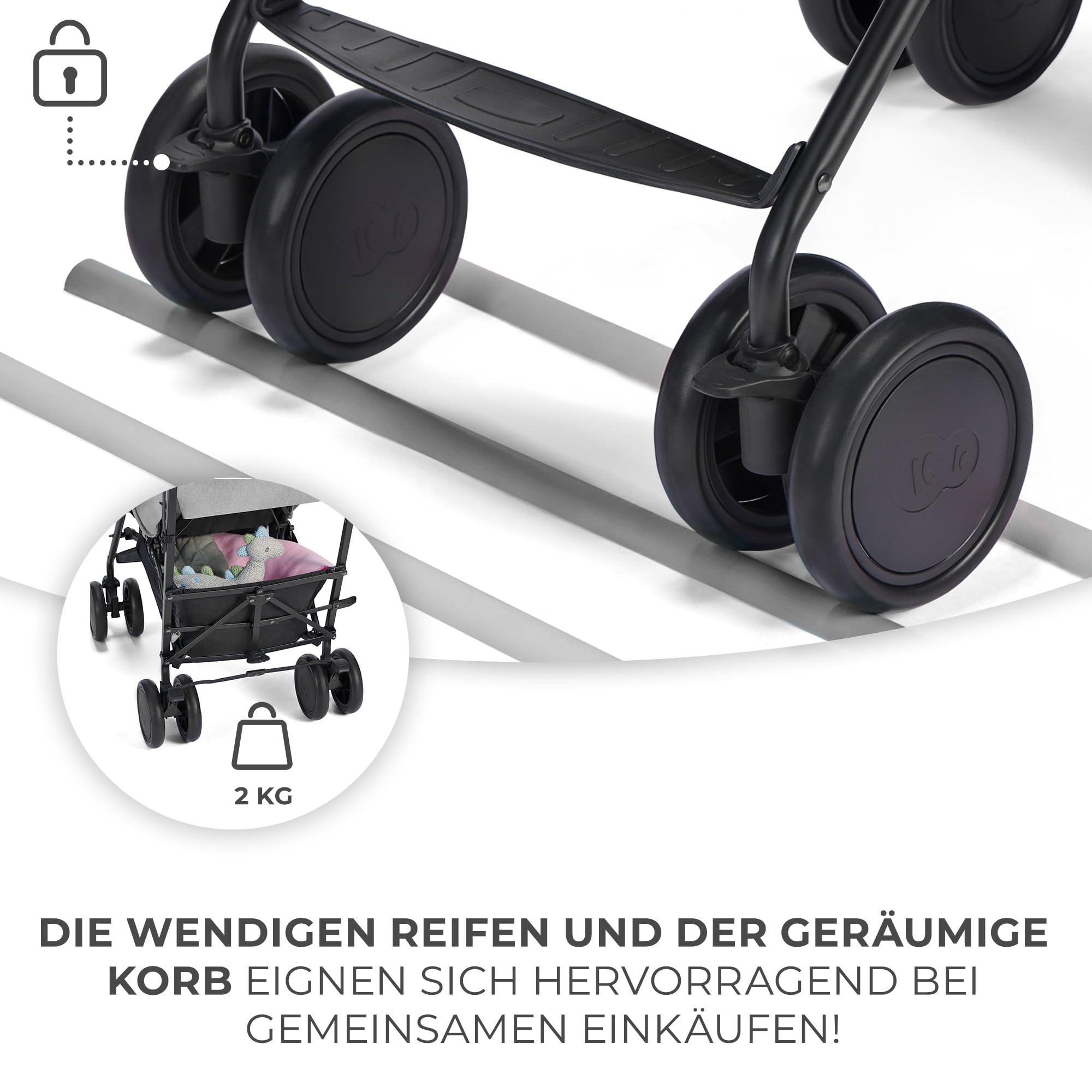 kinderkraft-siesta-buggy-grau-liegeposition-bis-22-kg image 4