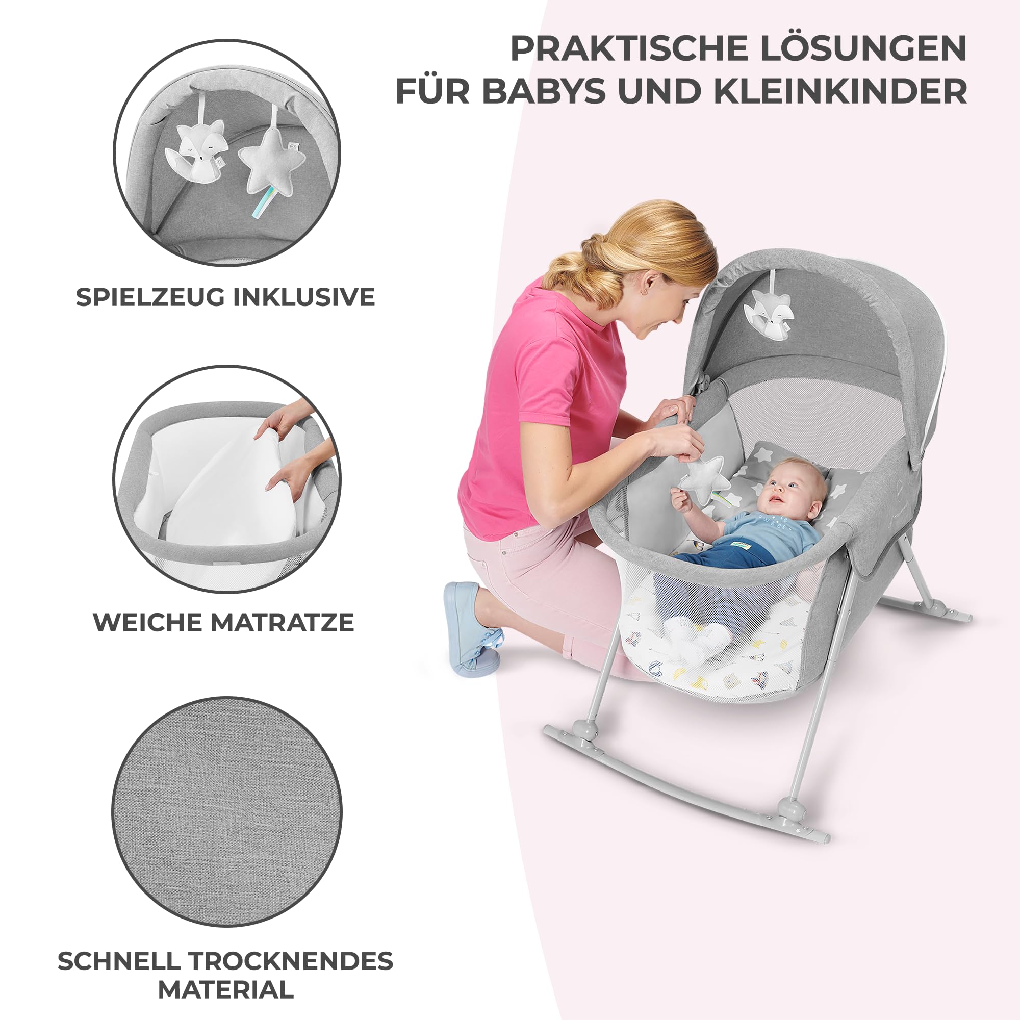 kinderkraft-lovi-babybett-3-in-1-grau-bis-9-kg image 8