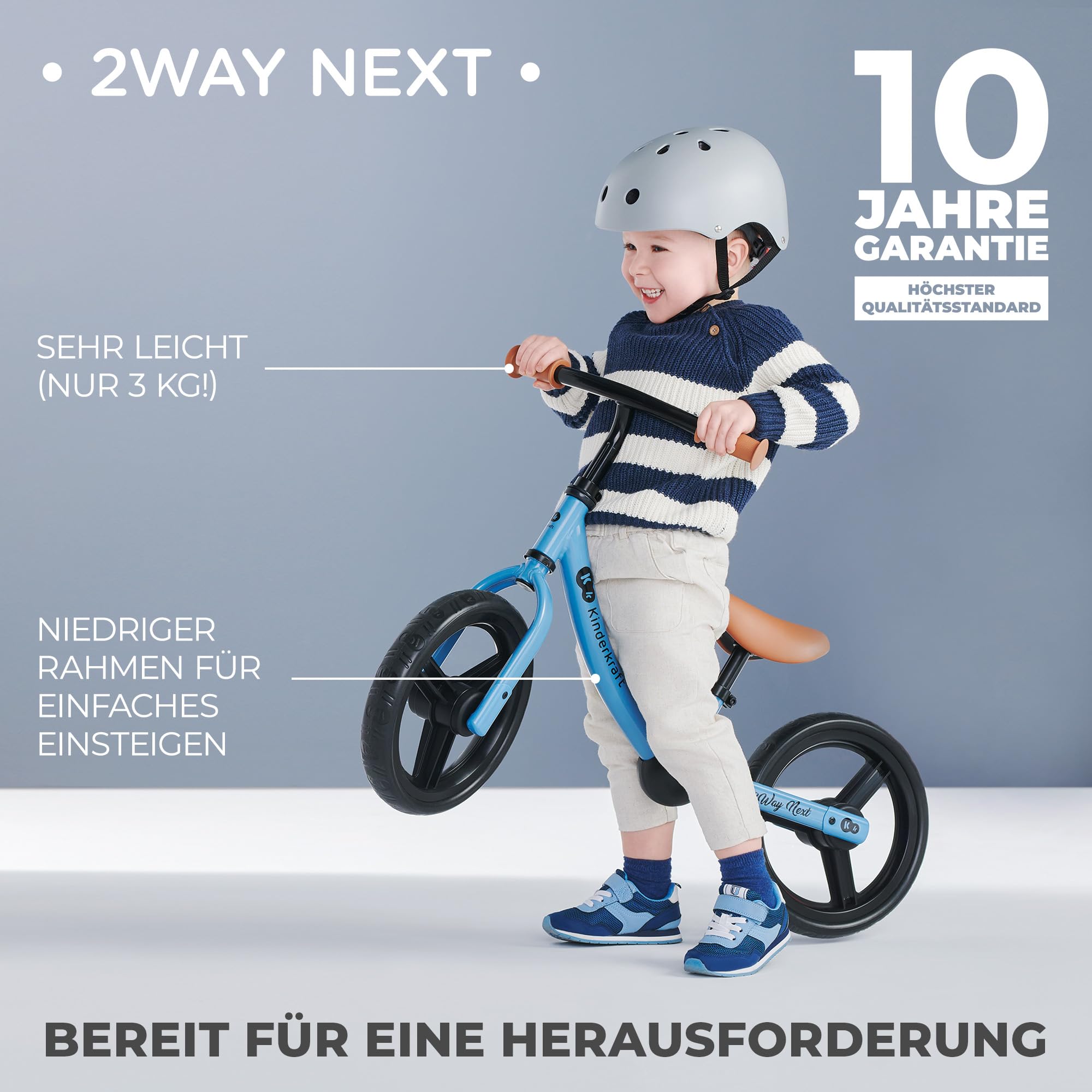 kinderkraft-2way-next-laufrad-12-zoll-gr-n-pannensicher image 2