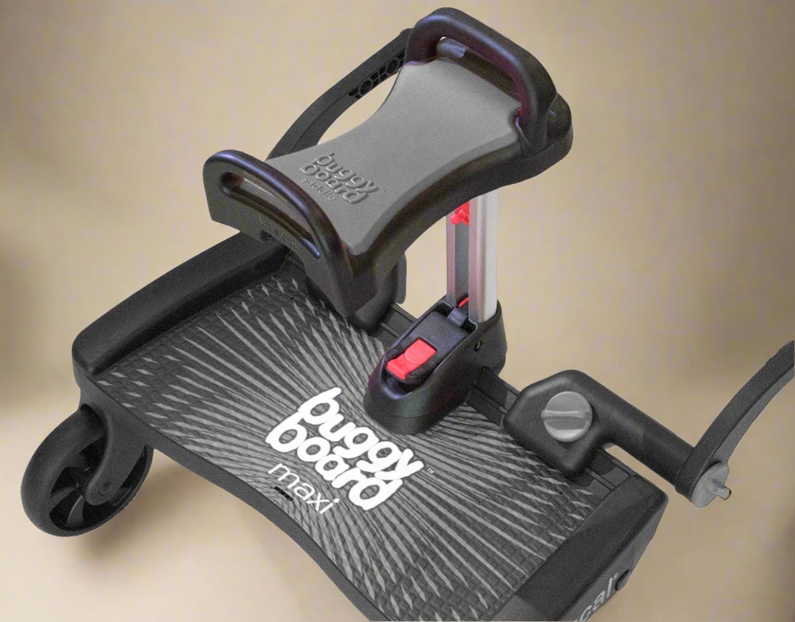 lascal-buggyboard-saddle-sitz-grau-maxi-trittbrett-zubeh-r image 4