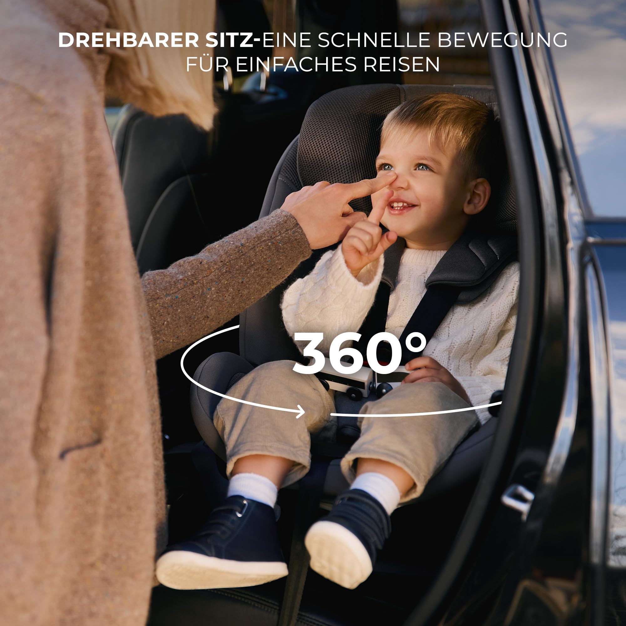kinderkraft-xrider-2-kindersitz-schwarz-40-150-cm-isofix image 4