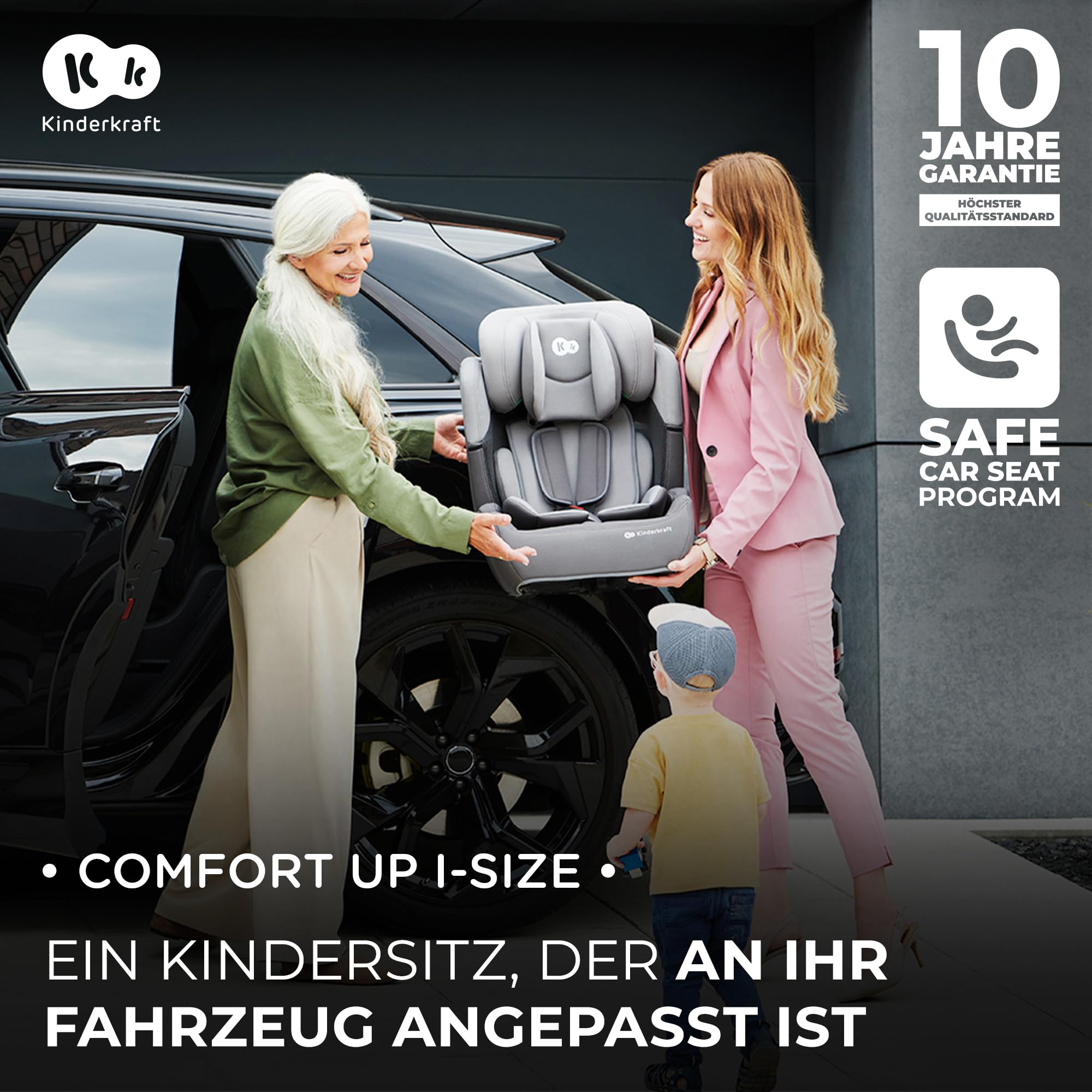 kinderkraft-comfort-up-i-size-autokindersitz-gr-n-76-150 image 2