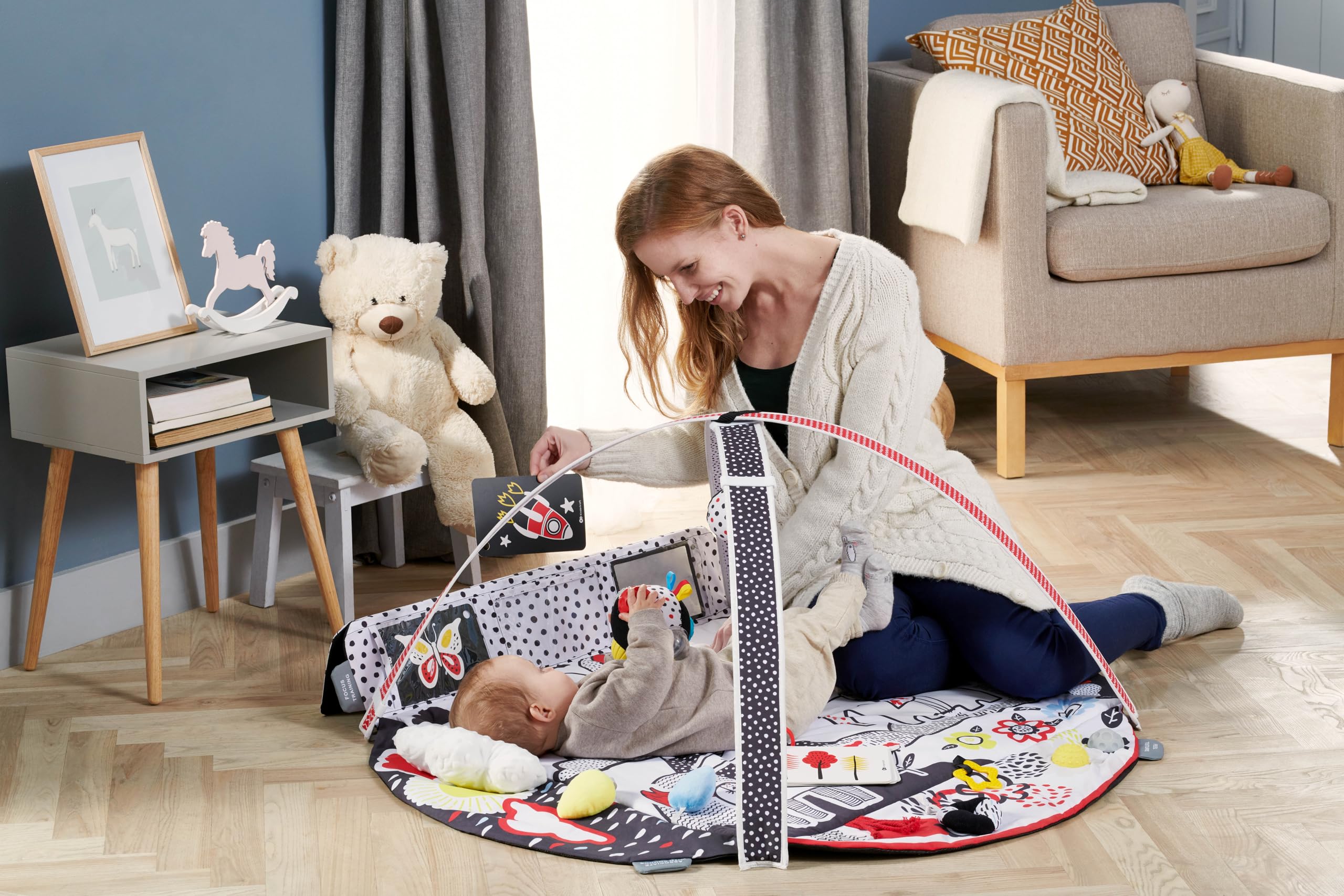 kinderkraft-4smart-spielmatte-mehrfarbig-mit-b-llebad image 2