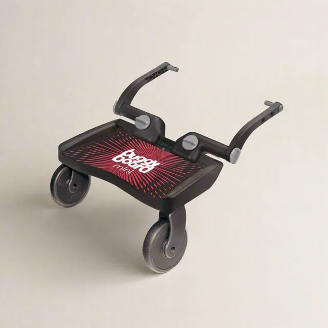 lascal-buggyboard-mini-trittbrett-rot-universal-mit-klick-befestigung image 1