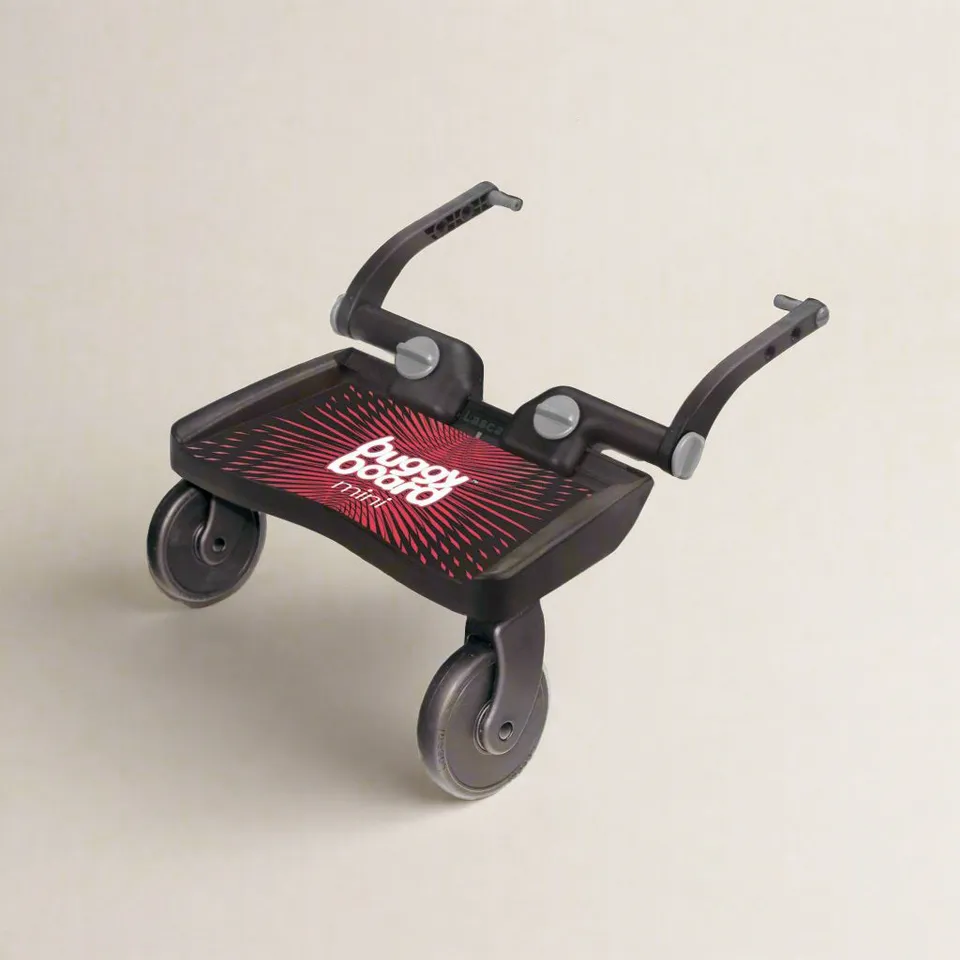 lascal-buggyboard-mini-trittbrett-rot-universal-mit-klick-befestigung image 1