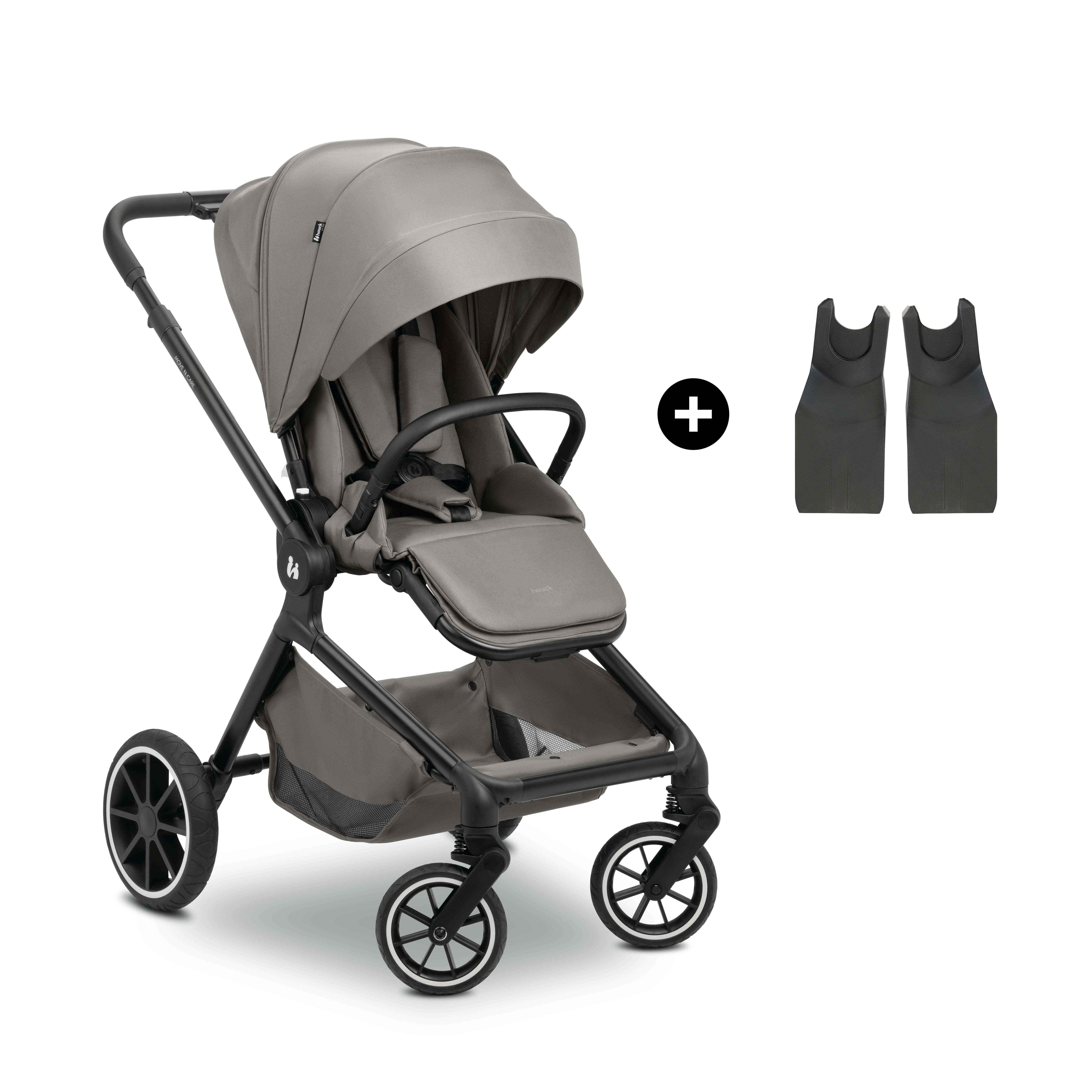 hauck-rapid-move-n-care-kinderwagen-dark-grey image 1