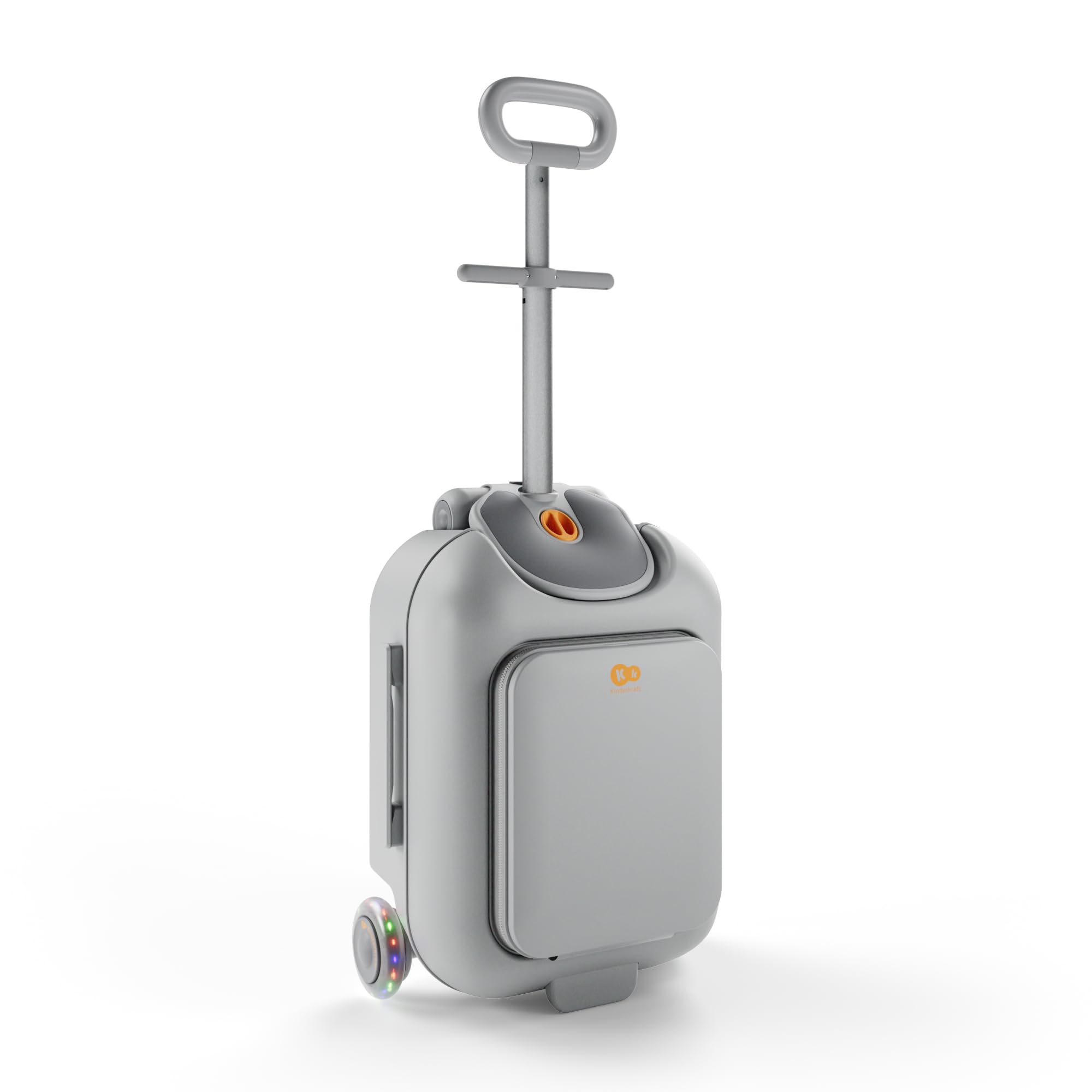 kinderkraft-cabby-kinderkoffer-mit-sitz-grau-20-l image 1