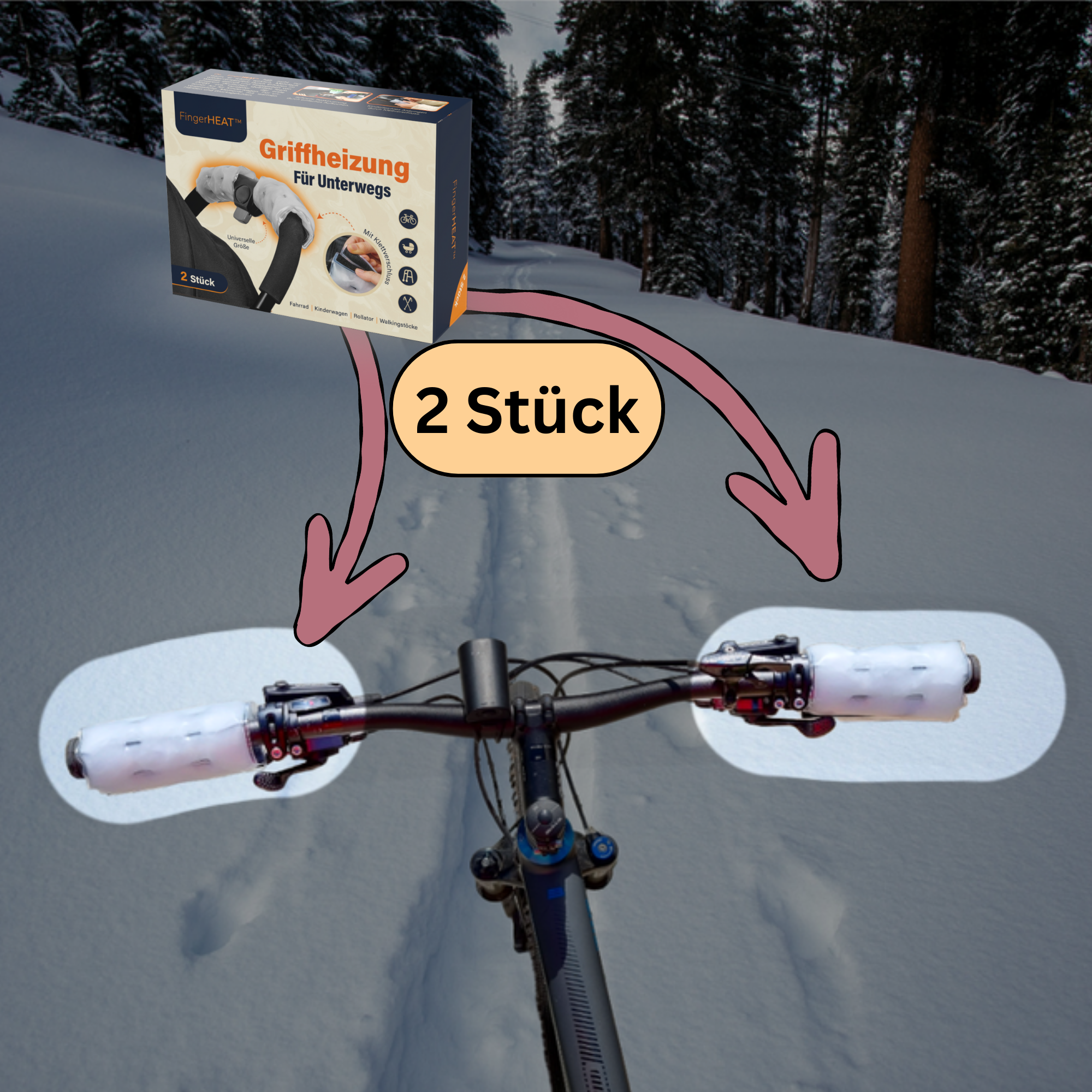 fingerheat-griffheizung-fahrrad-handw-rmer-wei-5-sekunden-warm image 3