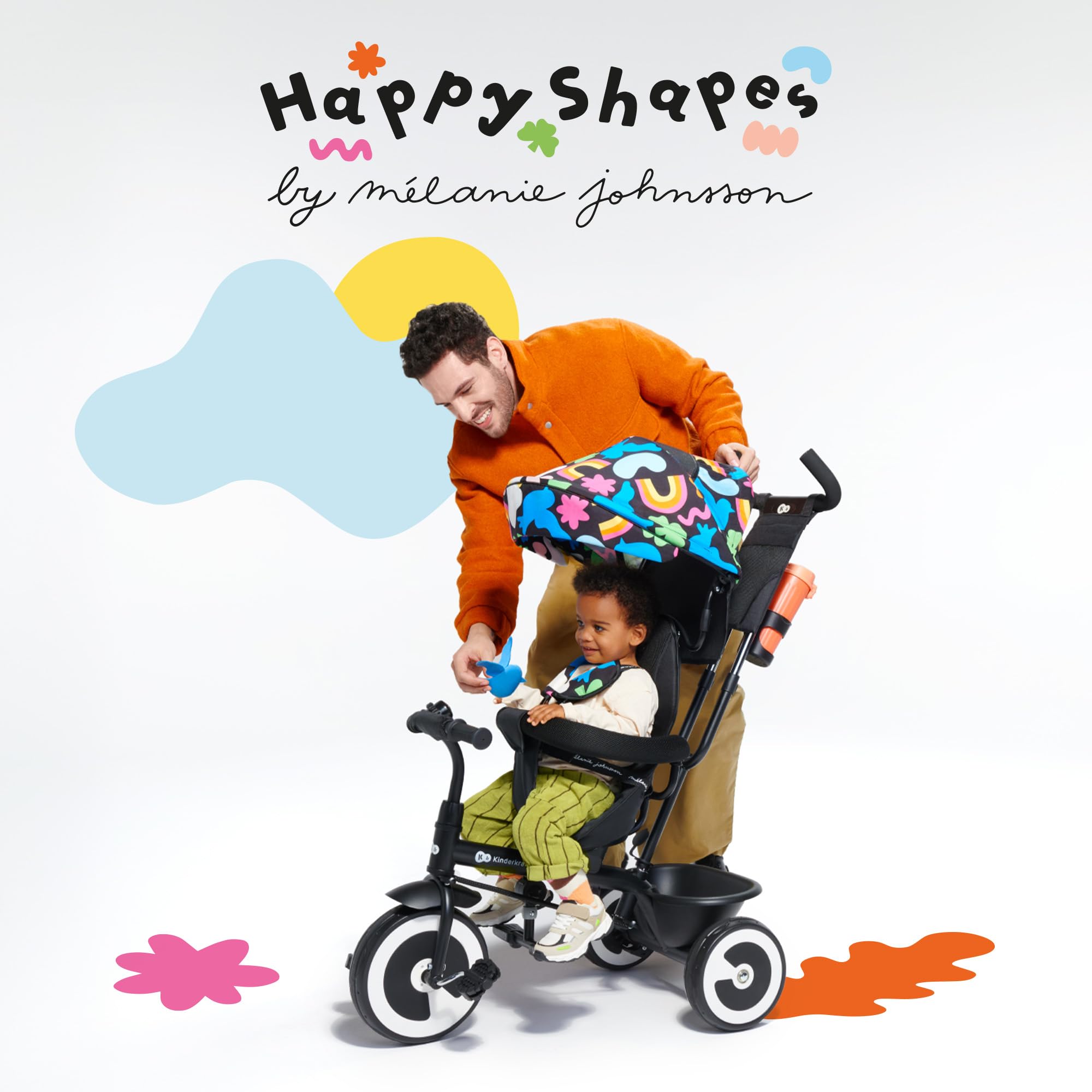 kinderkraft-aston-dreirad-happy-shapes-mit-schubstange image 7
