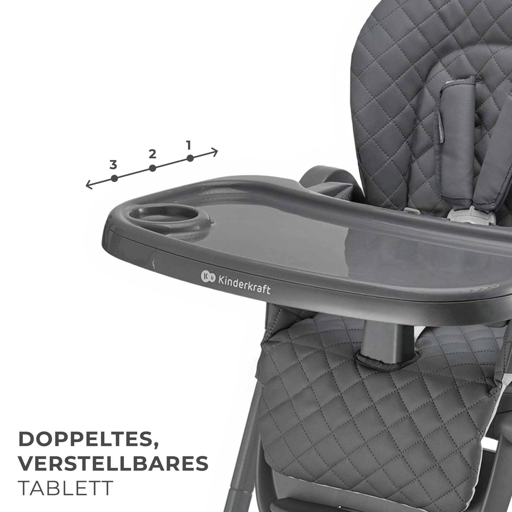 kinderkraft-tulo-hochstuhl-grau-3-in-1-bis-25-kg image 5