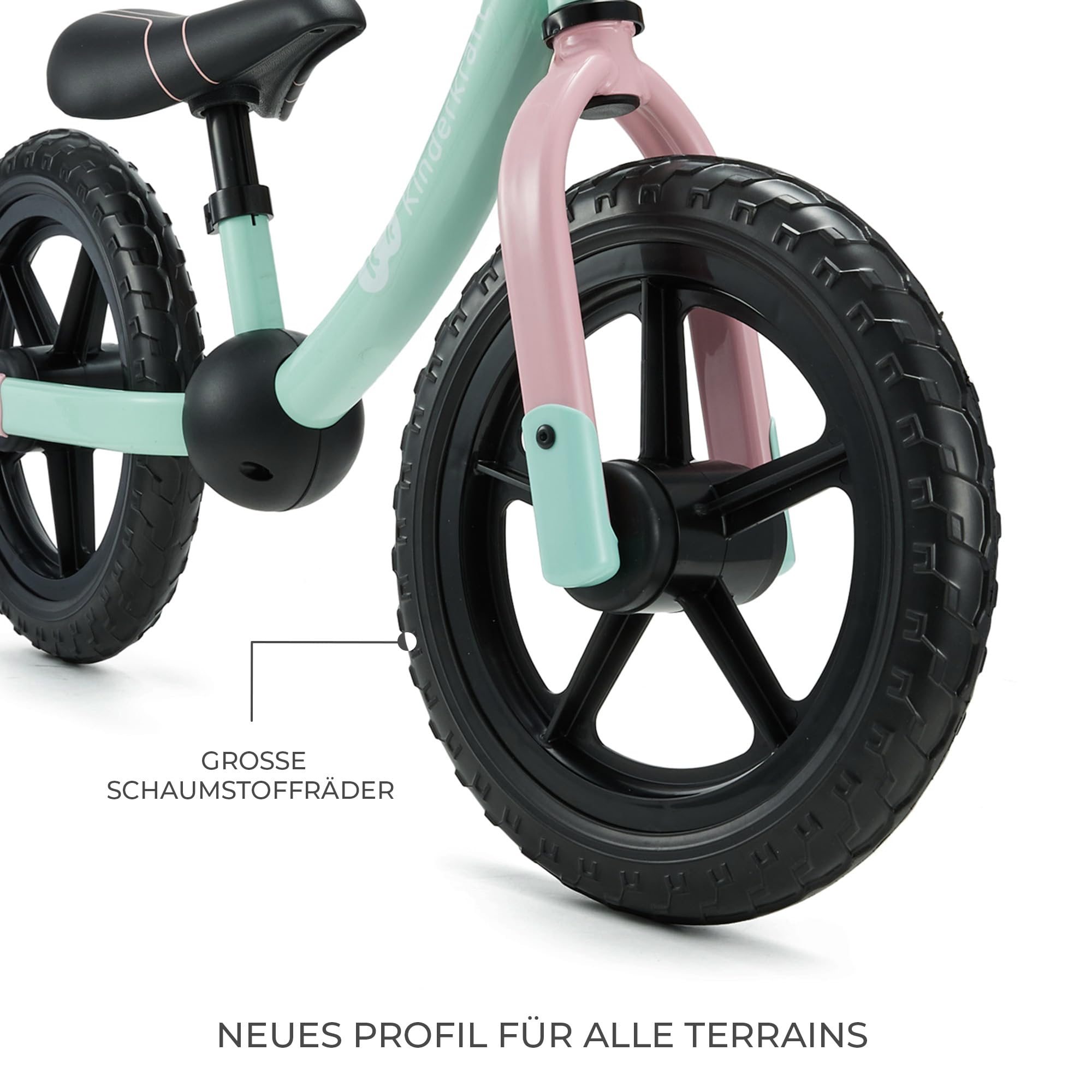 kinderkraft-2way-next-laufrad-mint-off-road-verstellbar image 3
