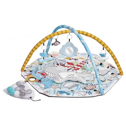 kinderkraft-smartplay-sea-spieldecke-mit-b-llen-und-kissen image 5