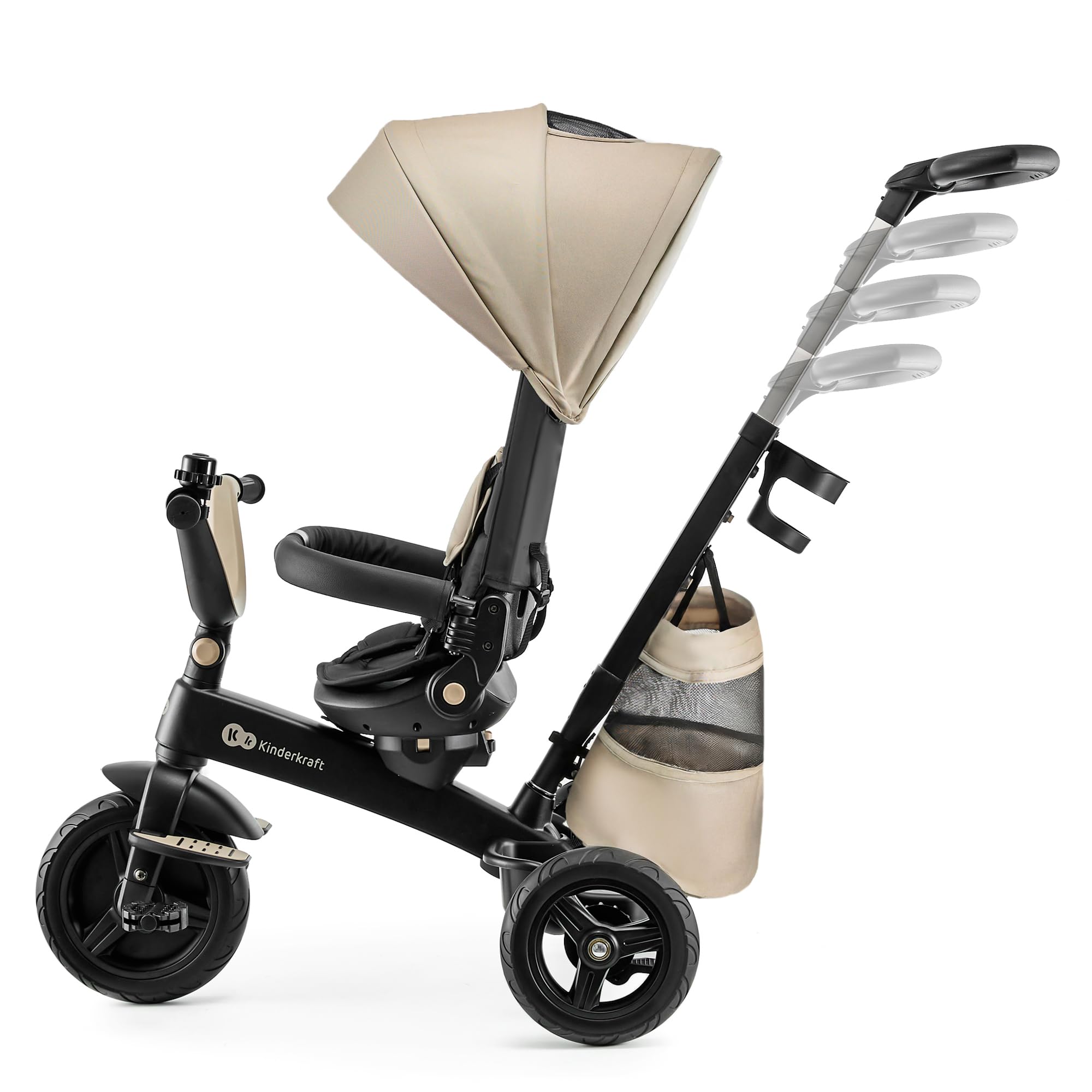 kinderkraft-easytwist-kinderdreirad-beige-360-grad-ab-9-monate image 2