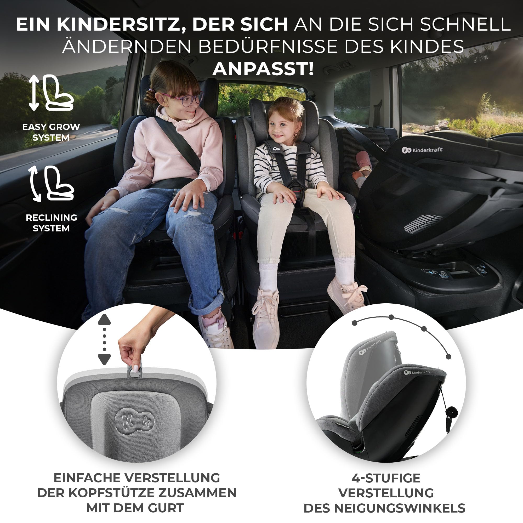 kinderkraft-xpedition-2-kindersitz-blau-i-size-40-150-cm image 8