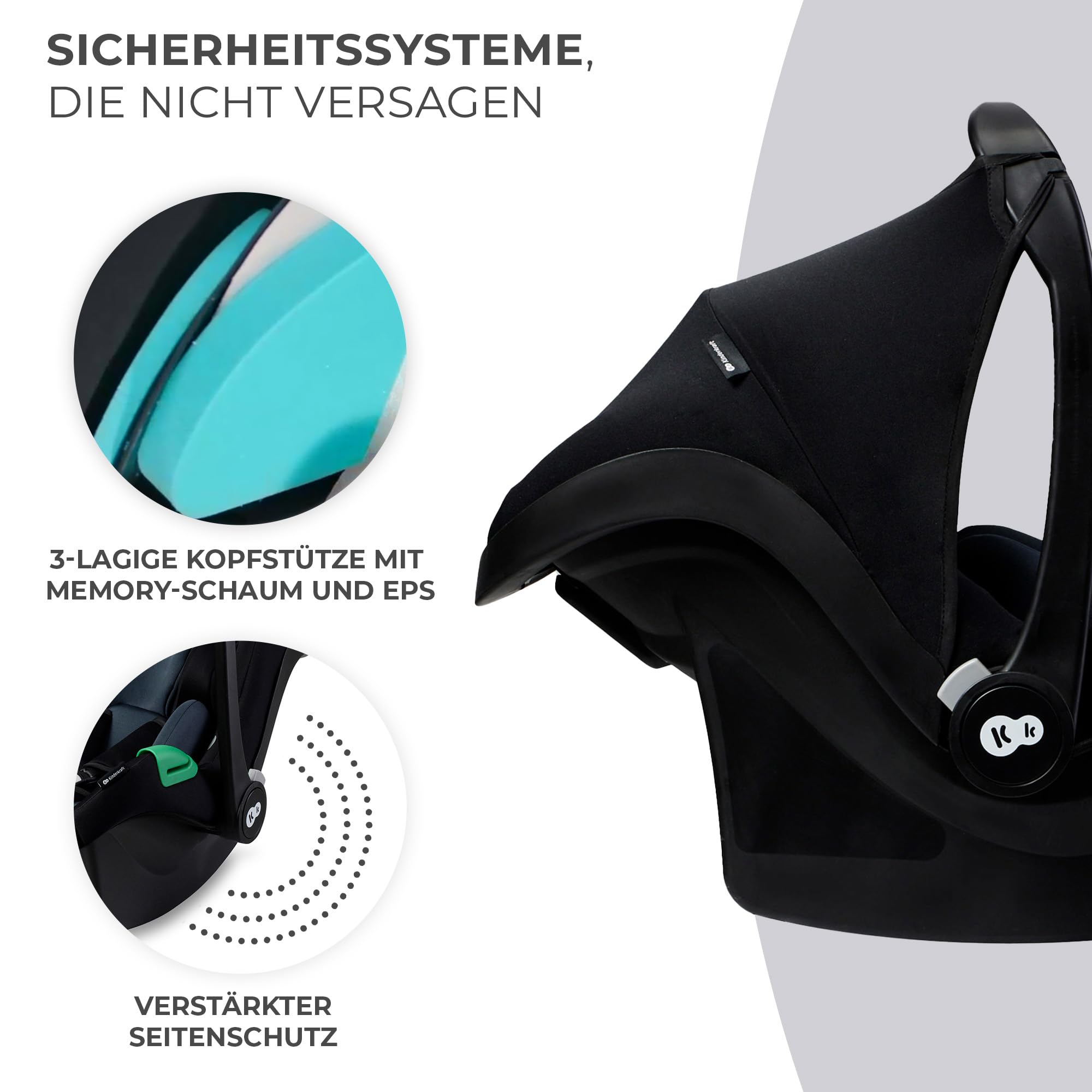 kinderkraft-mink-pro-babyschale-40-75-cm-schwarz-mit-isofix-basis image 6