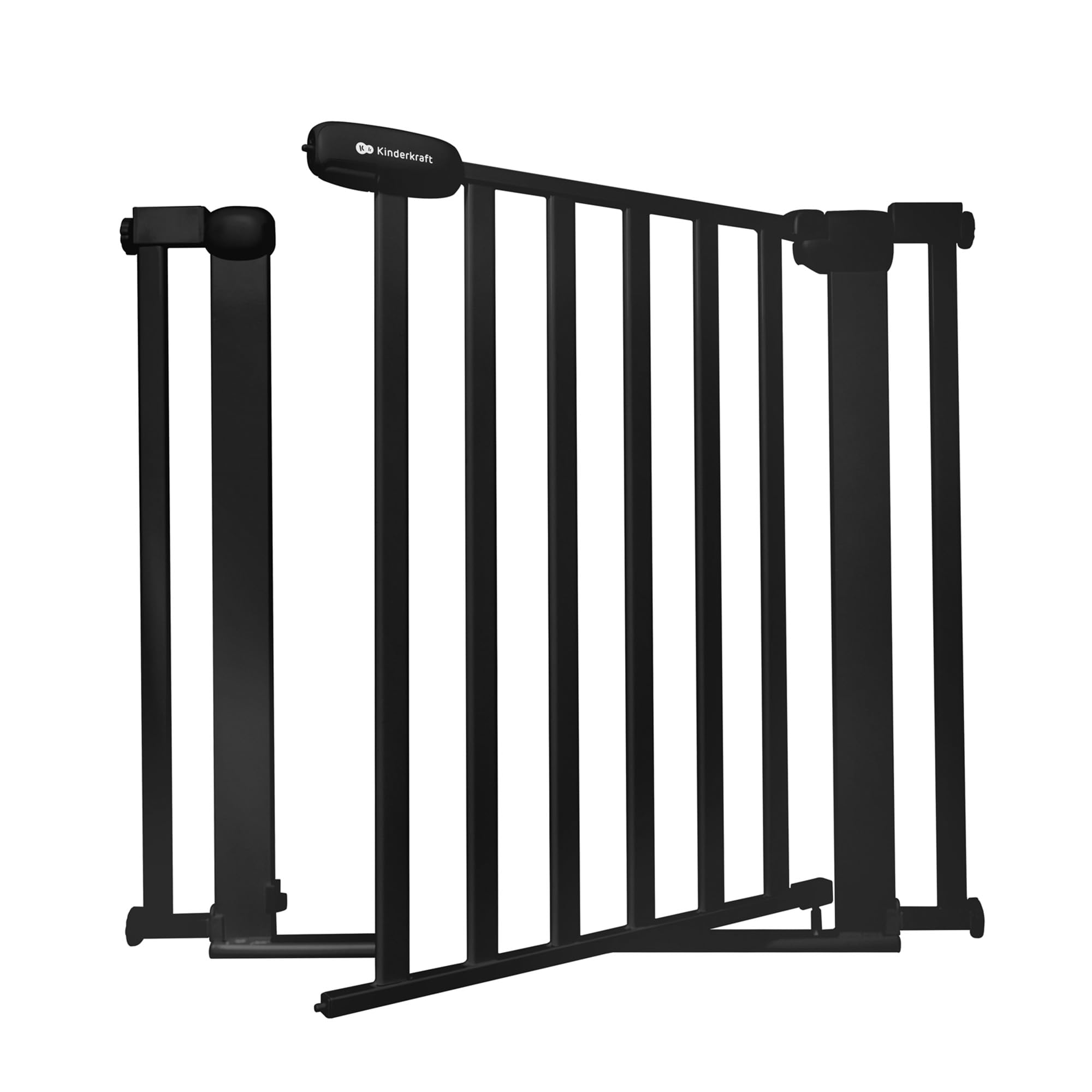 kinderkraft-lock-go-schutzgitter-schwarz-75-103-cm-ohne-bohren image 1