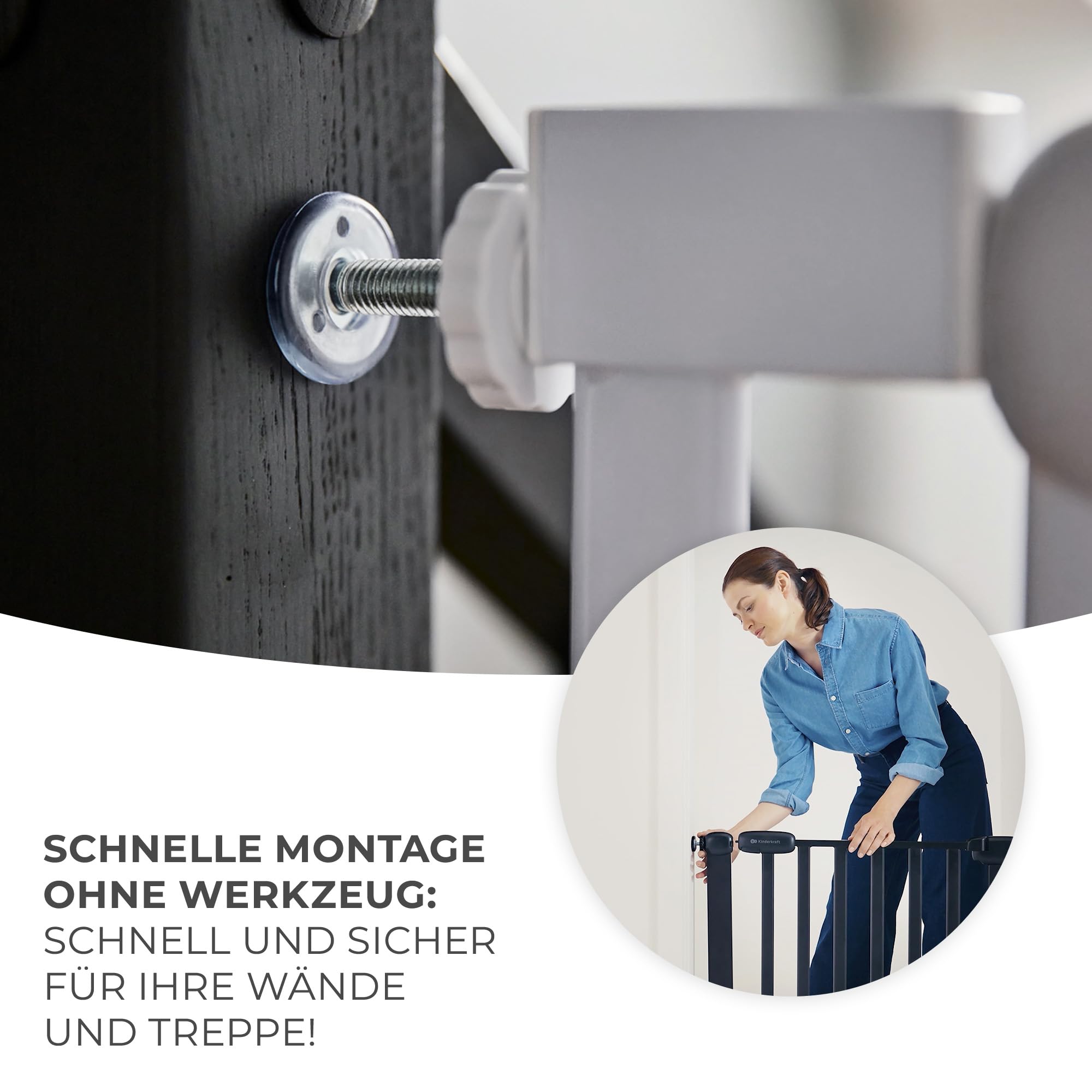 kinderkraft-lock-go-schutzgitter-schwarz-75-103-cm-ohne-bohren image 7