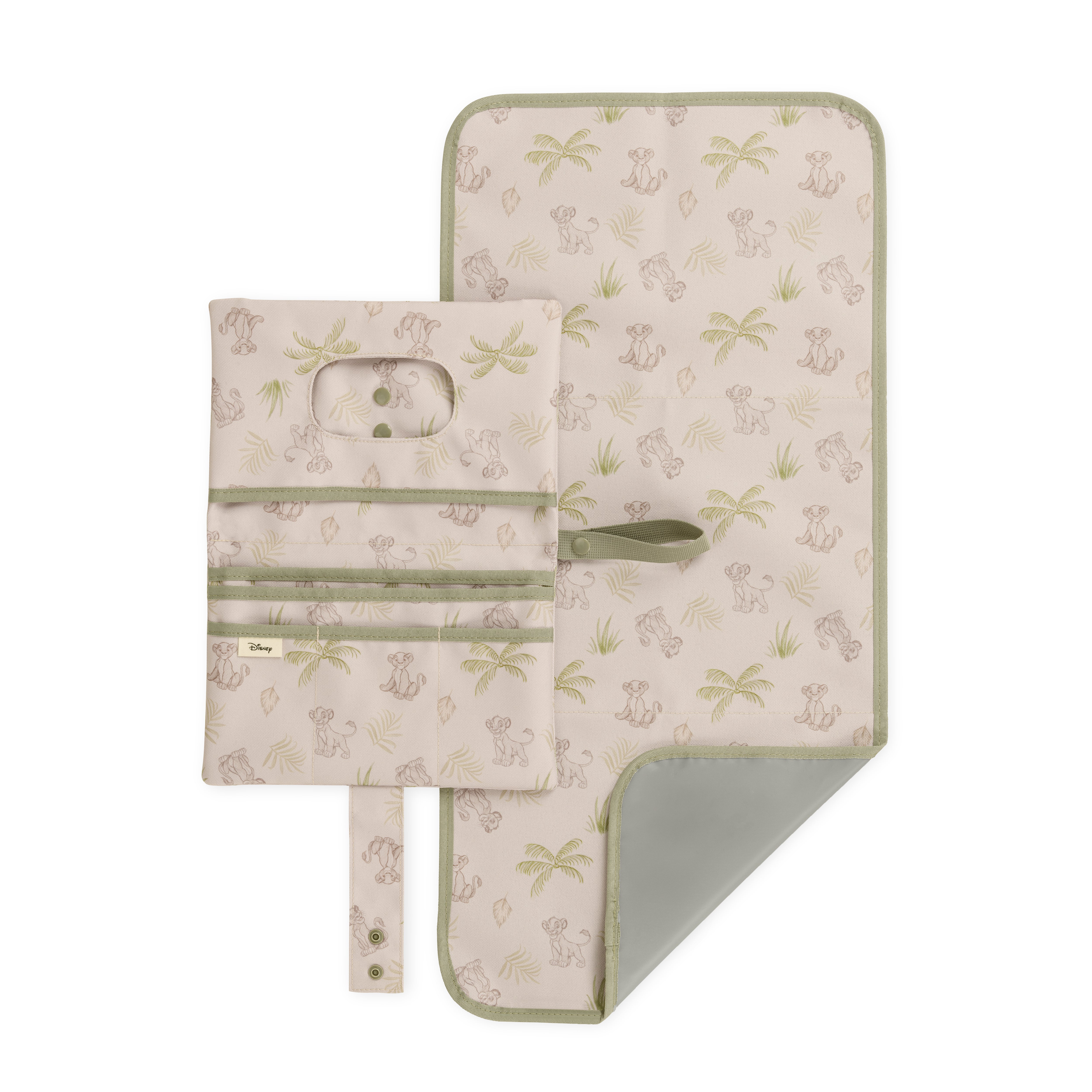 hauck-sleep-n-play-change-n-walk-wickeltasche-floral-grey image 3