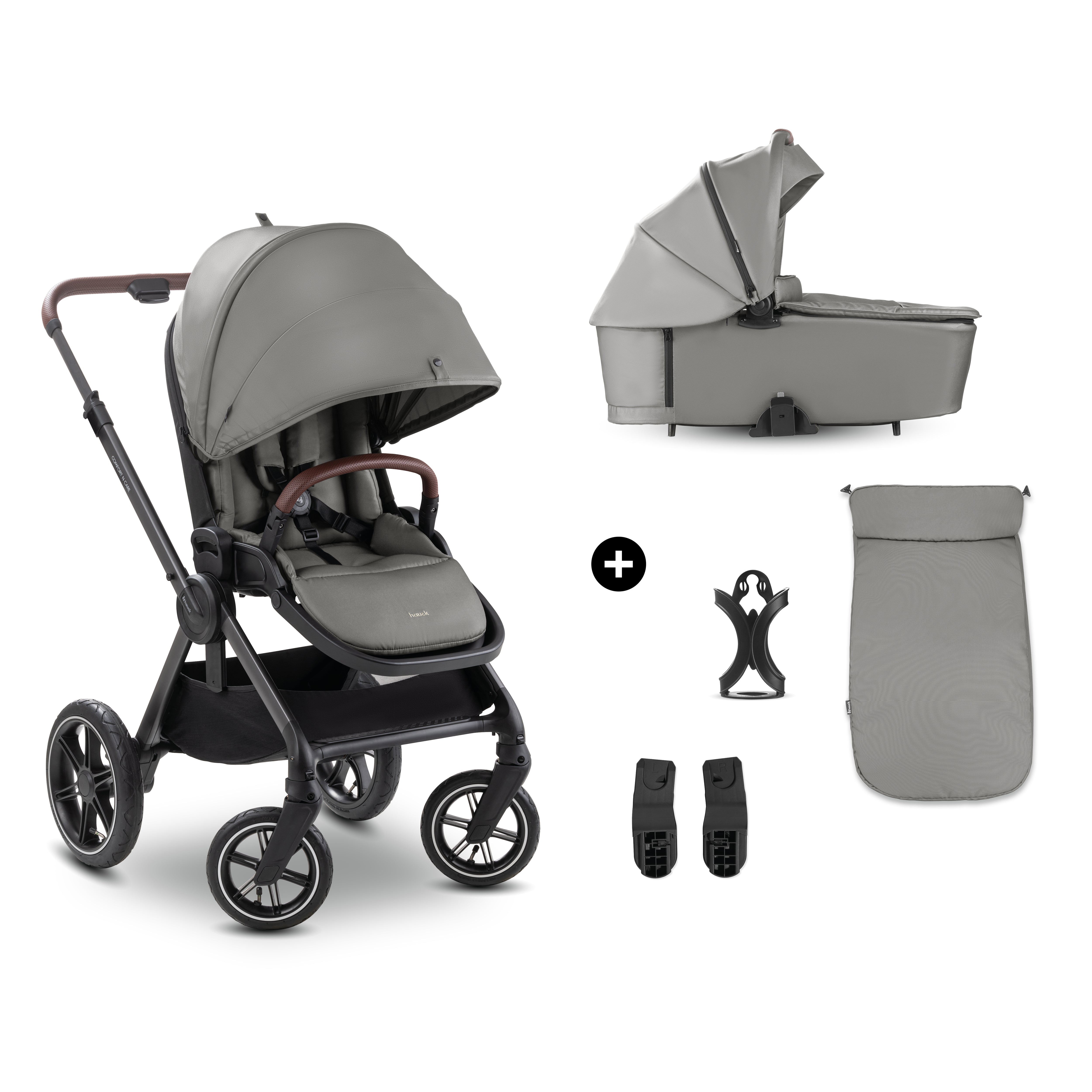 hauck-rapid-comfort-n-care-air-set-kinderwagen-mocha image 2