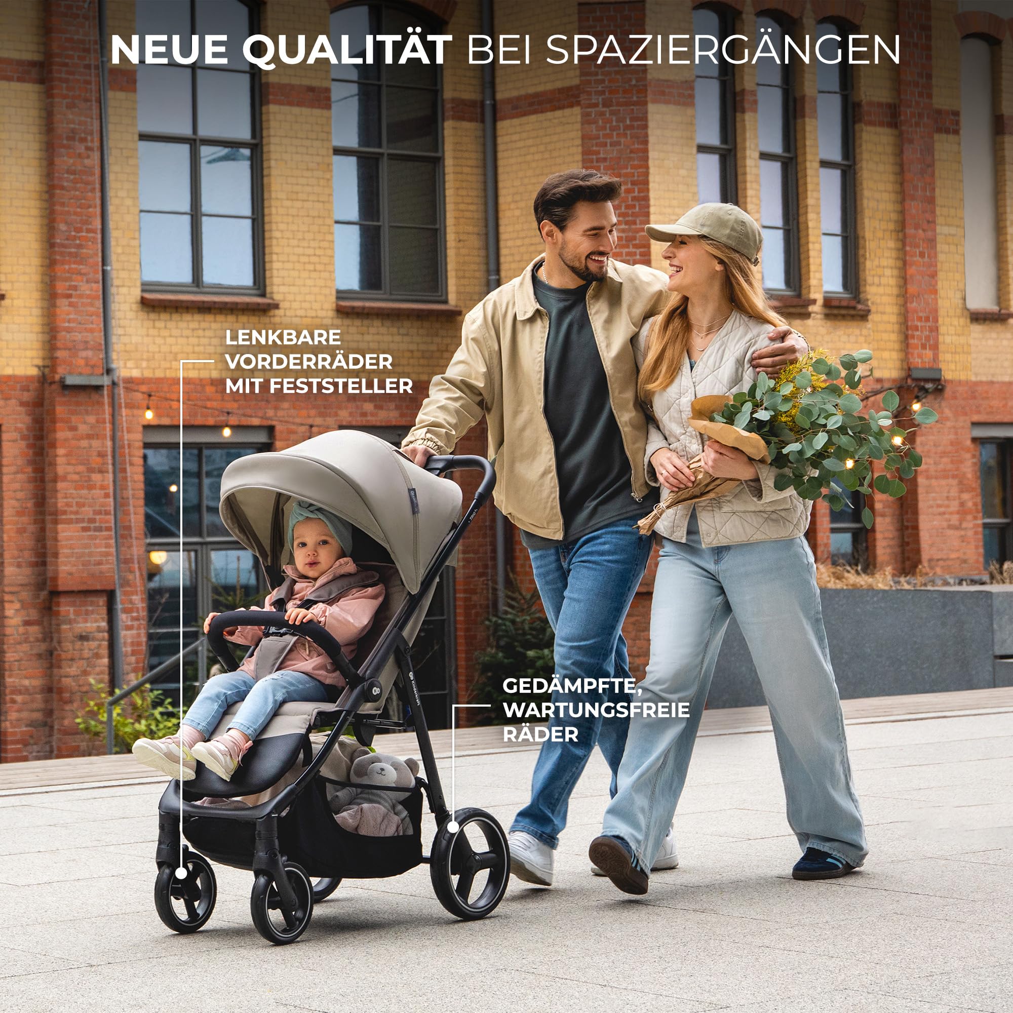kinderkraft-trig-3-buggy-grau-mit-liegeposition-bis-25-kg image 6