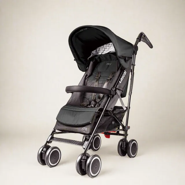 lascal-m1-buggy-kinderwagen-schwarz-22-kg-verstellbarer-griff image 1