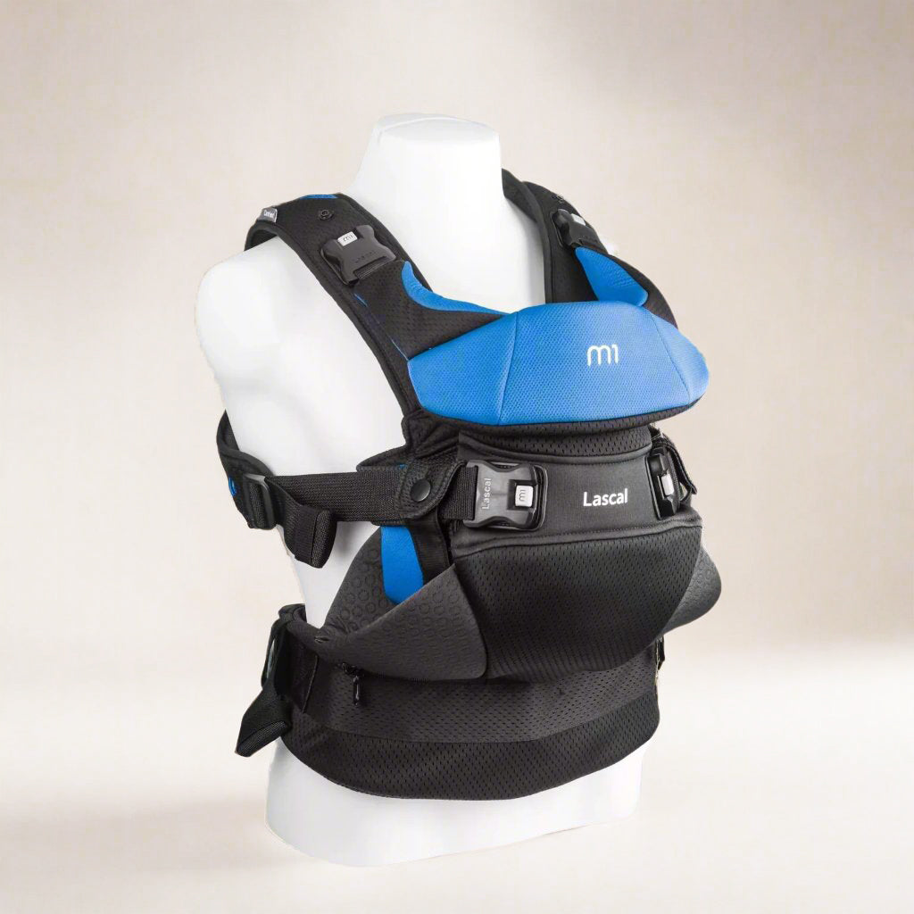 lascal-m1-carrier-babytrage-grau-ergonomisch-atmungsaktiv image 4