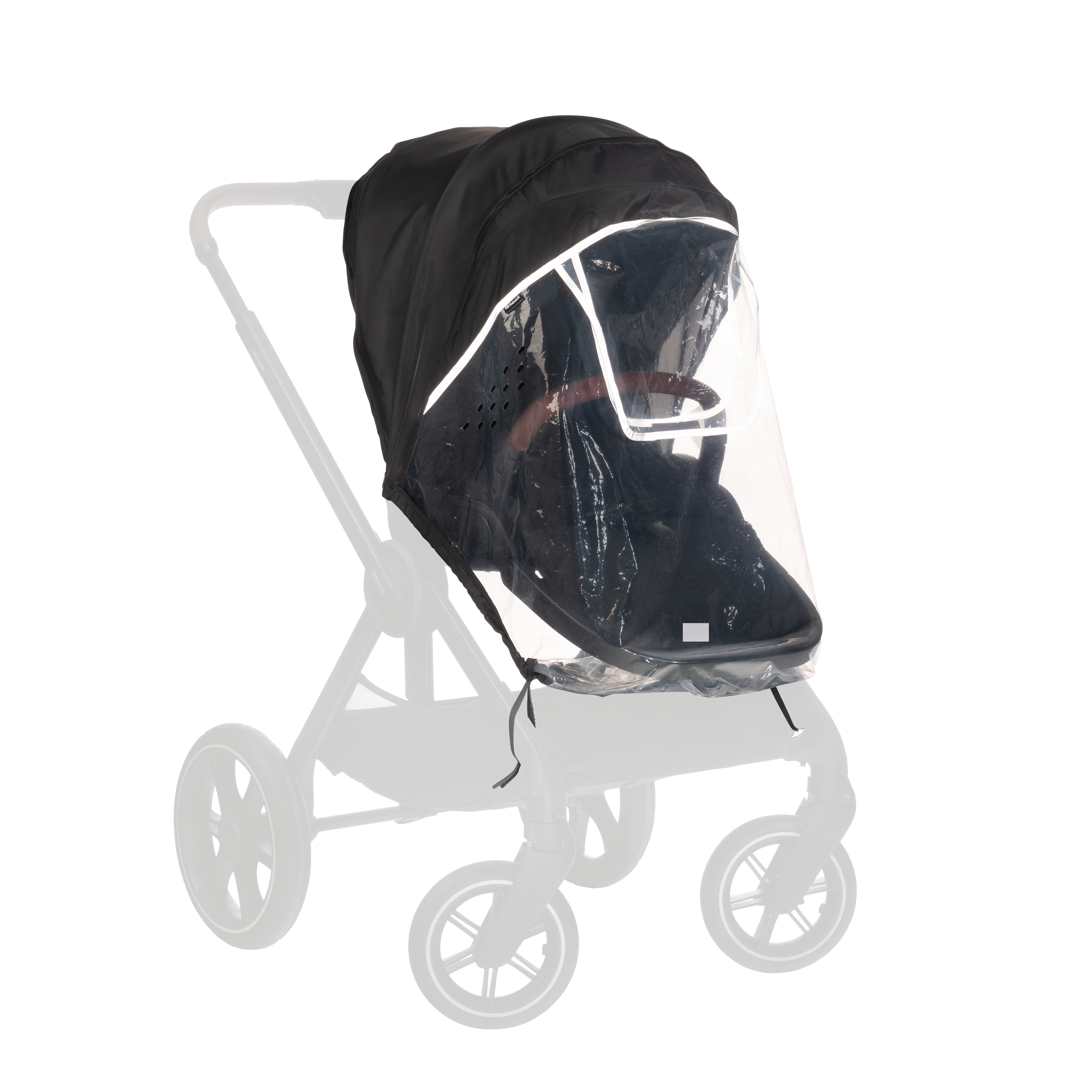 hauck-rapid-pushchair-seat-raincover-regenschutz-universal image 1