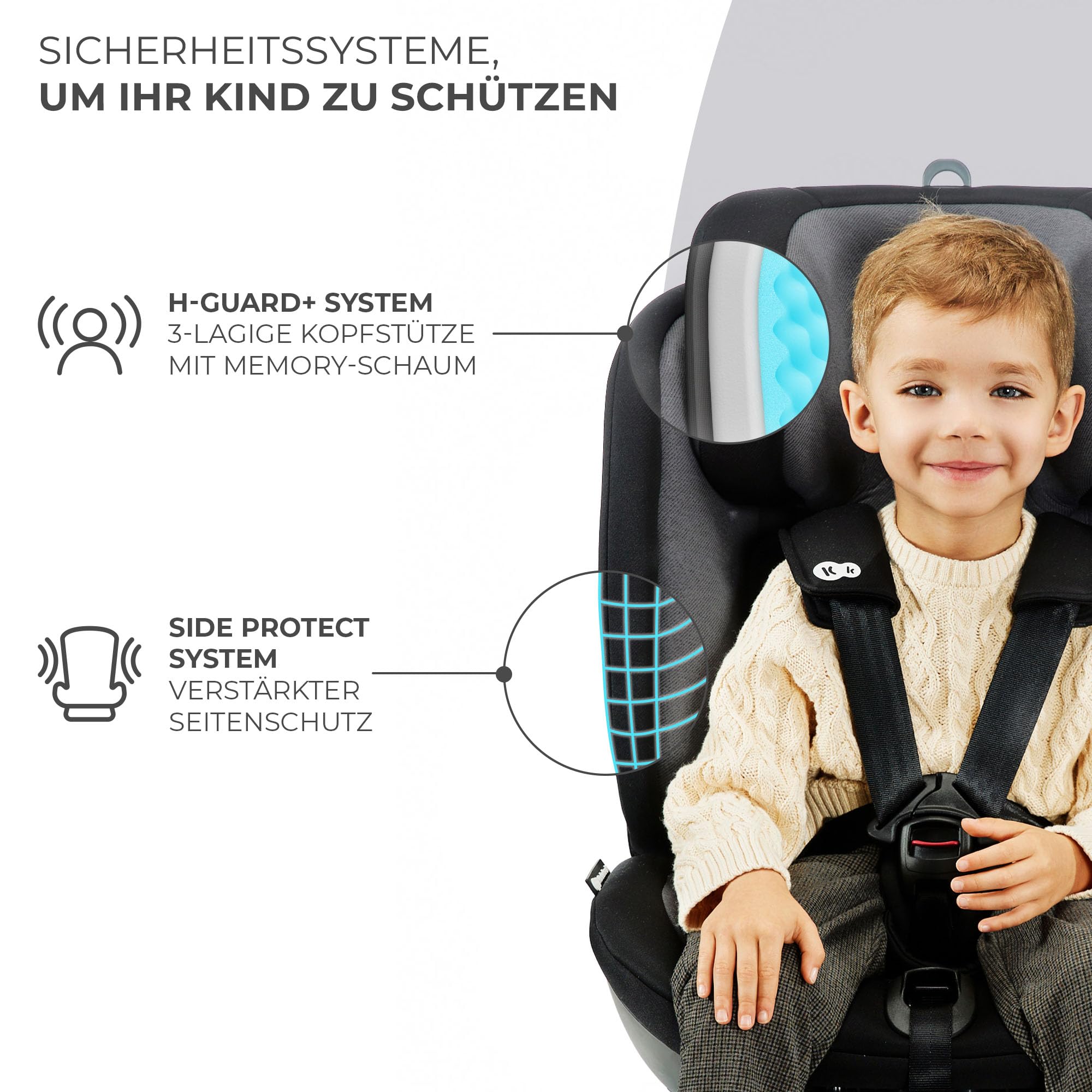 kinderkraft-xpedition-2-kindersitz-blau-i-size-40-150-cm image 7