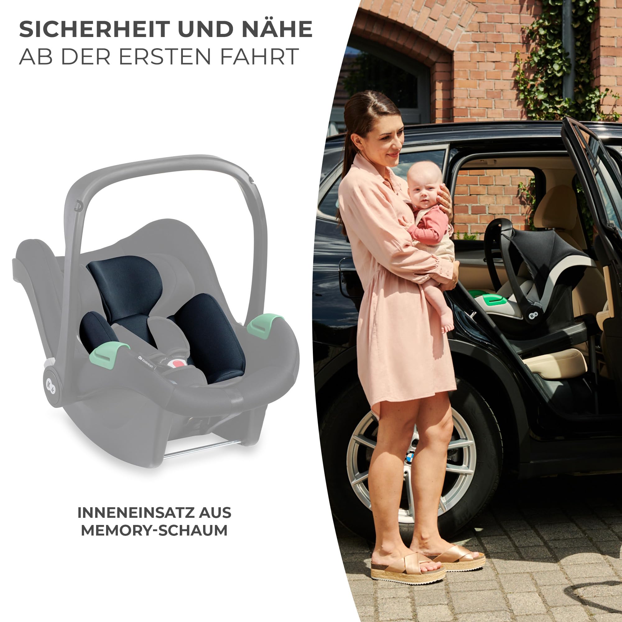 kinderkraft-mink-pro-babyschale-40-75-cm-schwarz-mit-isofix-basis image 5